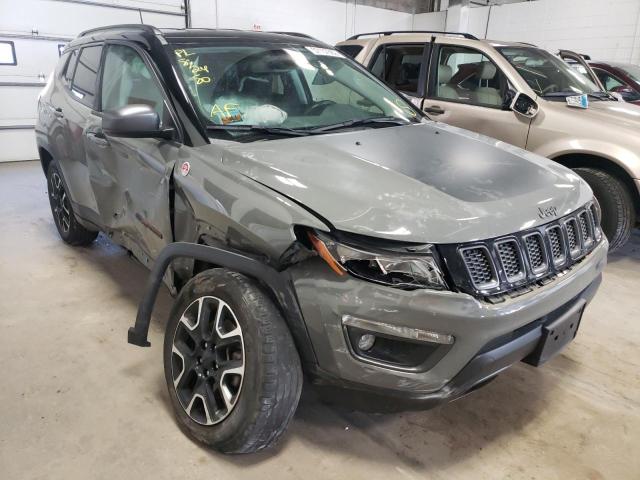 JEEP COMPASS TR 2020 with VIN 3C4NJDDB5LT165412 - Photo from auction
