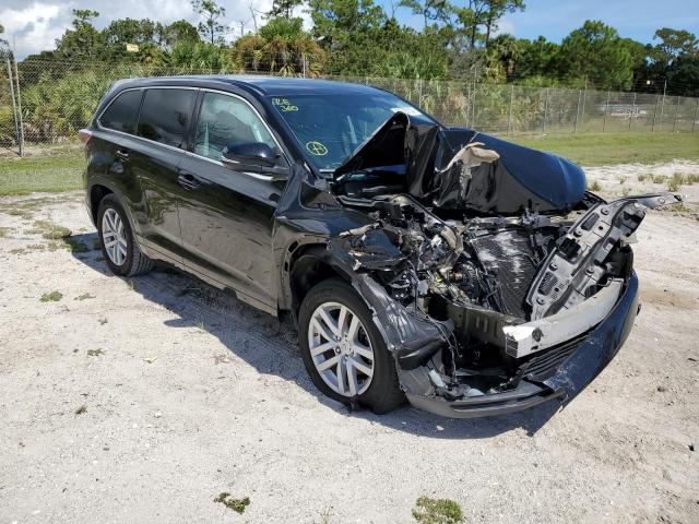 Photo 1 from auction – 2014 TOYOTA HIGHLANDER with VIN 5TDZARFH8ES006414