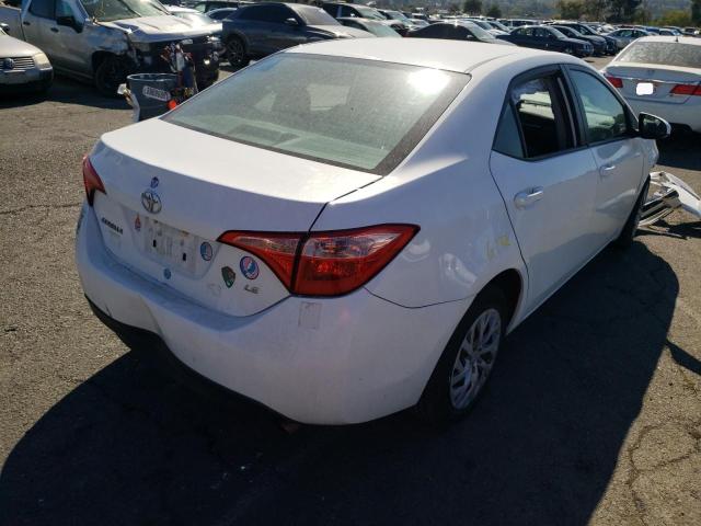 Photo 4 from auction – 2018 TOYOTA COROLLA L with VIN 2T1BURHE9JC050548