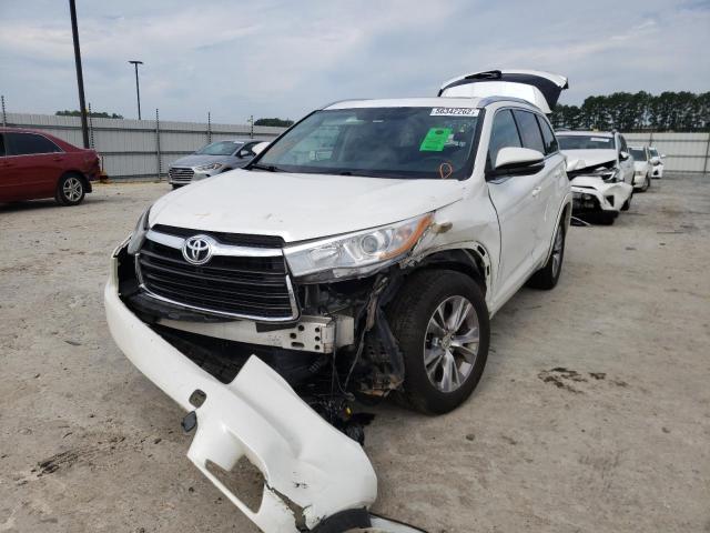 Photo 2 from auction – 2015 TOYOTA HIGHLANDER with VIN 5TDKKRFH2FS108839