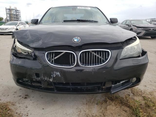 Photo 9 from auction – 2007 BMW 525 I with VIN WBANE53517CW66995