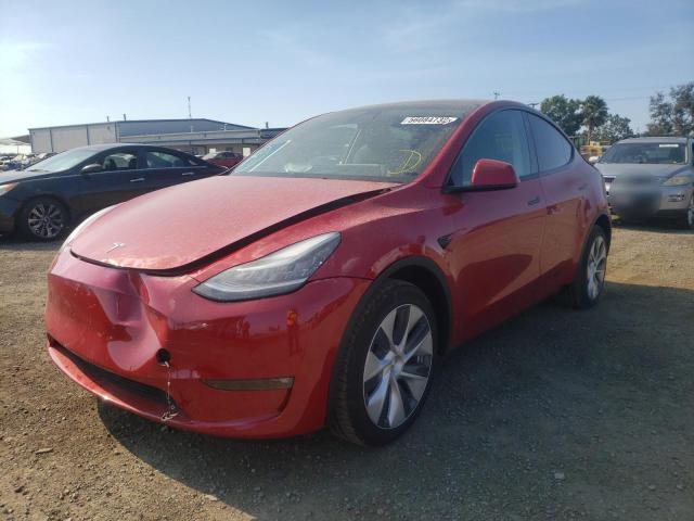 Photo 2 from auction – 2022 TESLA MODEL Y with VIN 7SAYGDEE4NF344534