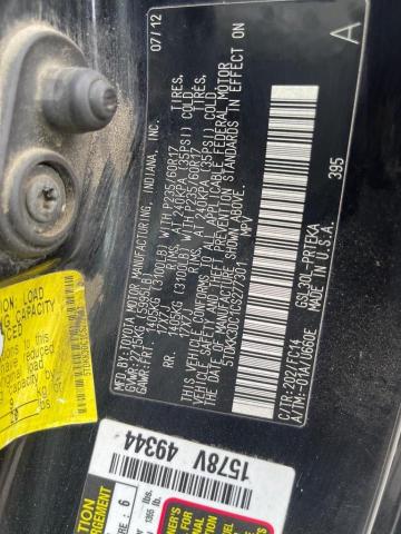 Photo 10 from auction – 2012 TOYOTA SIENNA LE with VIN 5TDKK3DC1CS277301