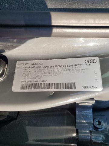 Photo 10 from auction – 2017 AUDI A3 E-TRON with VIN WAUUPBFF4HA110766