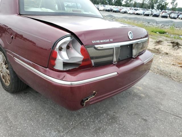 Photo 9 from auction – 2008 MERCURY GRAND MARQ with VIN 2MEFM74V38X629941