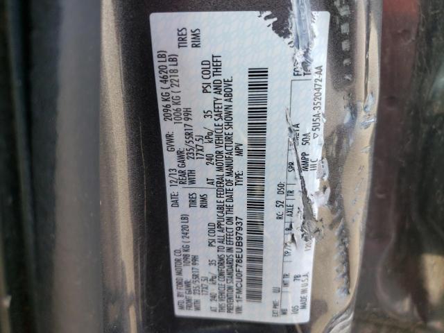 Photo 10 from auction – 2014 FORD ESCAPE S with VIN 1FMCU0F78EUB97937