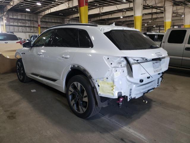 Photo 3 from auction – 2021 AUDI E-TRON PRE with VIN WA1AAAGE8MB037942