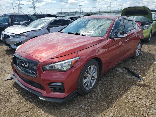 Photo 2 from auction – 2014 INFINITI Q50 BASE with VIN JN1BV7AR4EM691262
