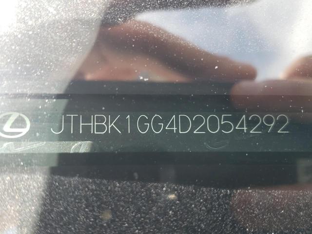 Photo 10 from auction – 2013 LEXUS ES 350 with VIN JTHBK1GG4D2054292