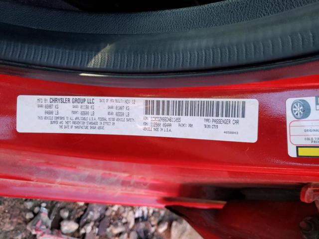 Photo 10 from auction – 2013 DODGE AVENGER SE with VIN 1C3CDZAB6DN611055