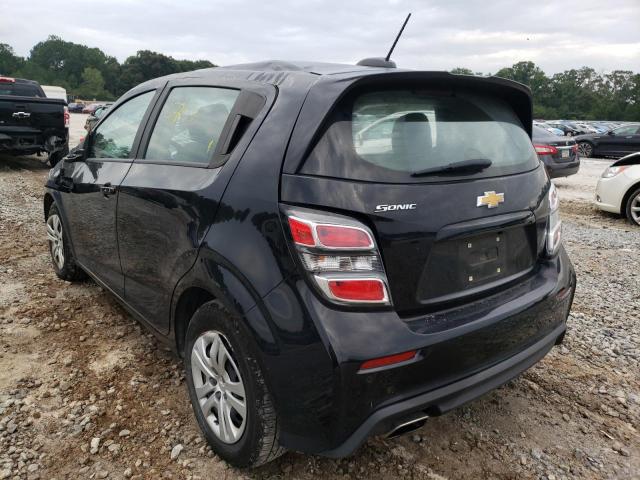 Photo 3 from auction – 2020 CHEVROLET SONIC with VIN 1G1JG6SB9L4131788
