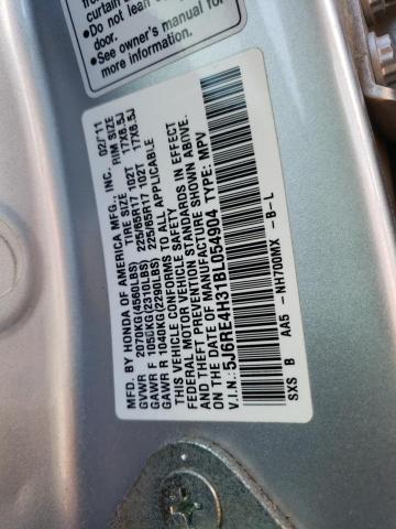 Photo 10 from auction – 2011 HONDA CR-V SE with VIN 5J6RE4H31BL054904