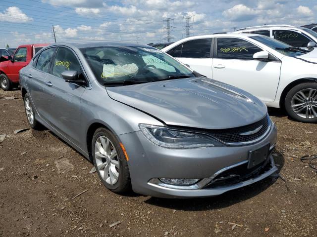 CHRYSLER 200 C 2015 with VIN 1C3CCCCB2FN742516 - Photo from auction