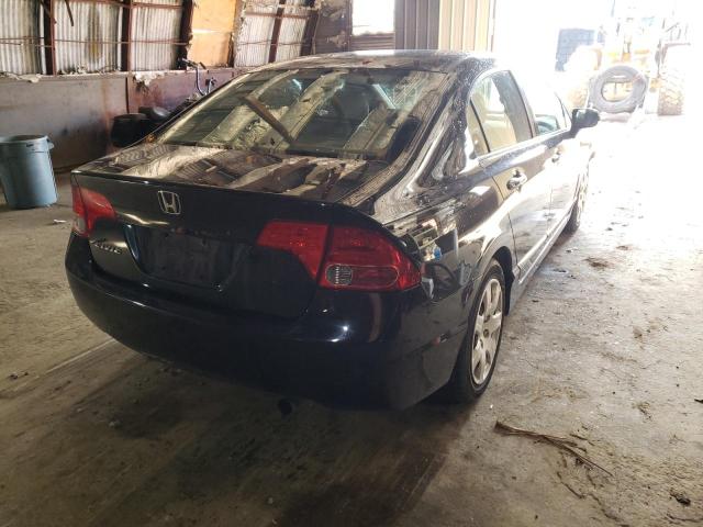Photo 4 from auction – 2008 HONDA CIVIC LX with VIN 2HGFA15568H300202