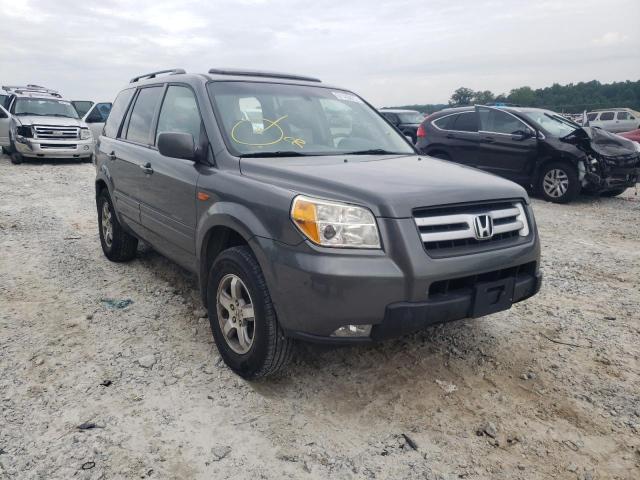HONDA PILOT EXL 2008 with VIN 5FNYF28598B009595 - Photo from auction