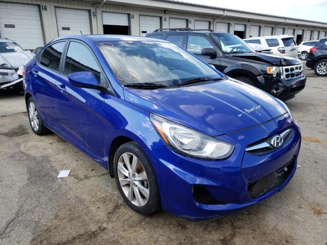 Photo 1 from auction – 2013 HYUNDAI ACCENT GLS with VIN KMHCU4AE4DU284147