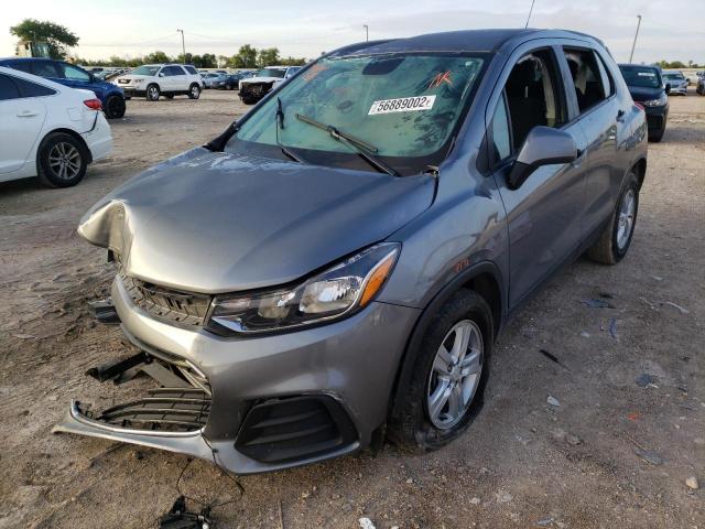 Photo 2 from auction – 2020 CHEVROLET TRAX LS with VIN 3GNCJKSB3LL137386