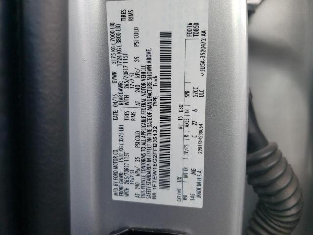 Photo 10 from auction – 2015 FORD F150 SUPER with VIN 1FTEW1EG2FFB35132