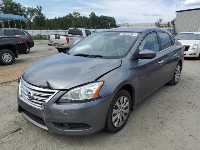 Photo 2 from auction – 2015 NISSAN SENTRA with VIN 3N1AB7AP0FY362933