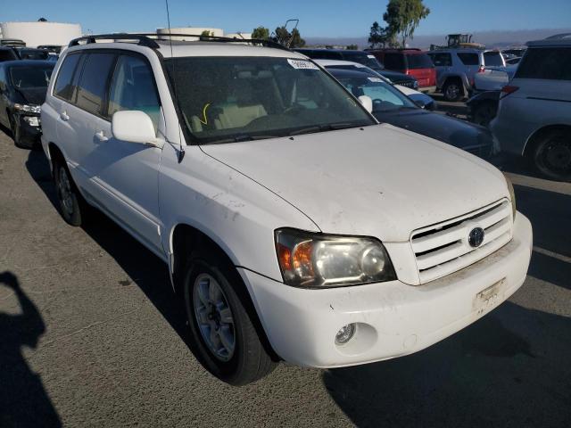 TOYOTA HIGHLANDER 2007 with VIN JTEDP21A270132506 - Photo from auction