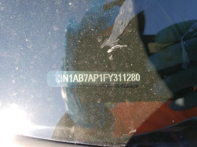 Photo 10 from auction – 2015 NISSAN SENTRA S with VIN 3N1AB7AP1FY311280