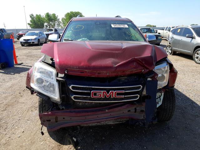 Photo 9 from auction – 2017 GMC TERRAIN SL with VIN 2GKFLUEK6H6238588