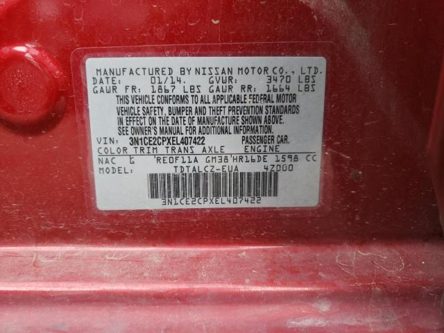 Photo 10 from auction – 2014 NISSAN VERSA NOTE with VIN 3N1CE2CPXEL407422
