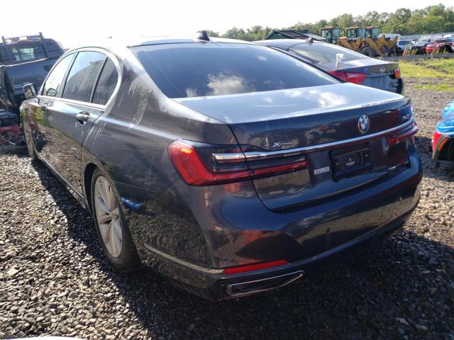 Photo 3 from auction – 2022 BMW 740 XI with VIN WBA7T4C05NCG79343