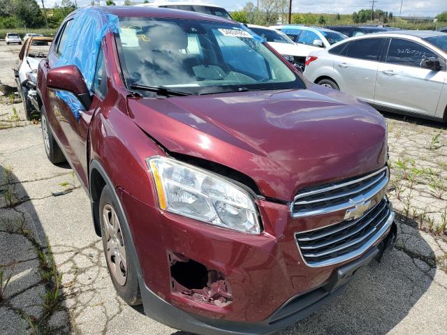 Foto 1 de la subasta – 2016 CHEVROLET TRAX LS con VIN 3GNCJKSB3GL138267