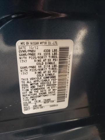 Photo 10 from auction – 2013 NISSAN ROGUE S with VIN JN8AS5MT7DW011746