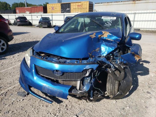 Photo 9 from auction – 2009 TOYOTA COROLLA BA with VIN 2T1BU40E59C165416