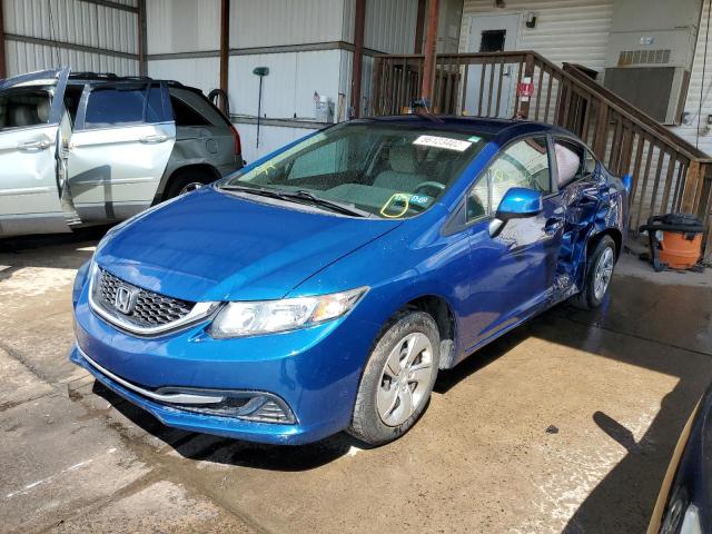 Photo 2 from auction – 2013 HONDA CIVIC LX with VIN 19XFB2F51DE263582