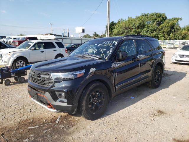 Photo 2 from auction – 2022 FORD EXPLORER T with VIN 1FMSK8JH5NGB22174