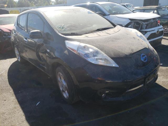 NISSAN LEAF SV 2011 with VIN JN1AZ0CP3BT002140 - Photo from auction