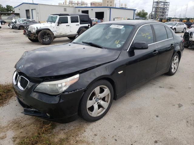 Photo 2 from auction – 2007 BMW 525 I with VIN WBANE53517CW66995