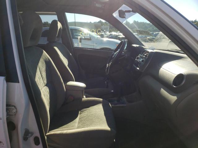 Photo 5 from auction – 2001 TOYOTA RAV4 with VIN JTEGH20V410027763