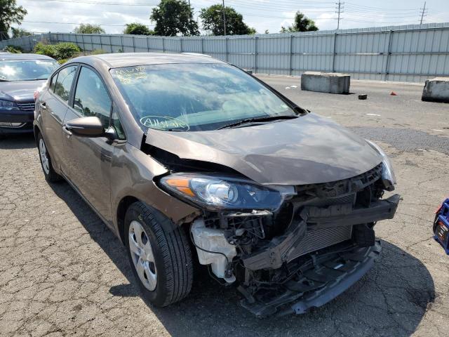 KIA FORTE LX 2015 with VIN KNAFX4A63F5332314 - Photo from auction