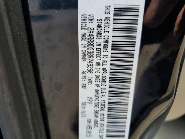 Photo 10 from auction – 2011 CHRYSLER TOWN & COU with VIN 2A4RR8DG3BR749350