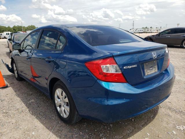 Photo 3 from auction – 2012 HONDA CIVIC LX with VIN 2HGFB2F57CH535086