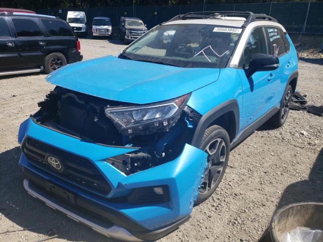 Photo 2 from auction – 2019 TOYOTA RAV4 ADVEN with VIN 2T3J1RFVXKW034387