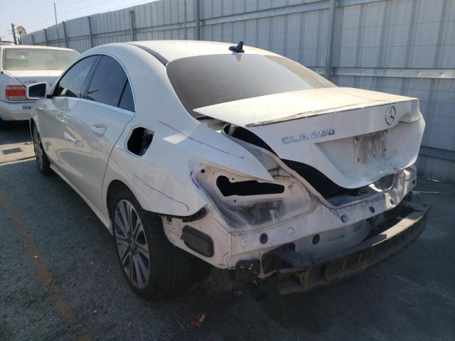 Photo 3 from auction – 2018 MERCEDES-BENZ CLA 250 with VIN WDDSJ4EB9JN586540