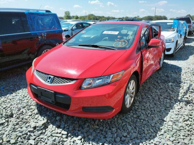 Photo 2 from auction – 2012 HONDA CIVIC EXL with VIN 2HGFG3B08CH517410
