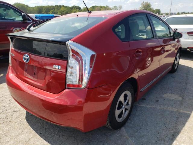 Photo 4 from auction – 2012 TOYOTA PRIUS with VIN JTDKN3DU7C1576644