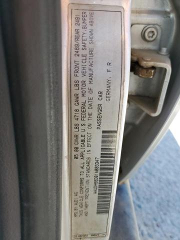 Photo 10 from auction – 2001 AUDI A4 2.8 QUA with VIN WAUDH68D01A003347