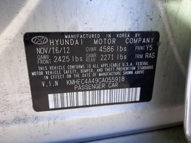 Photo 10 from auction – 2012 HYUNDAI SONATA HYB with VIN KMHEC4A49CA055918