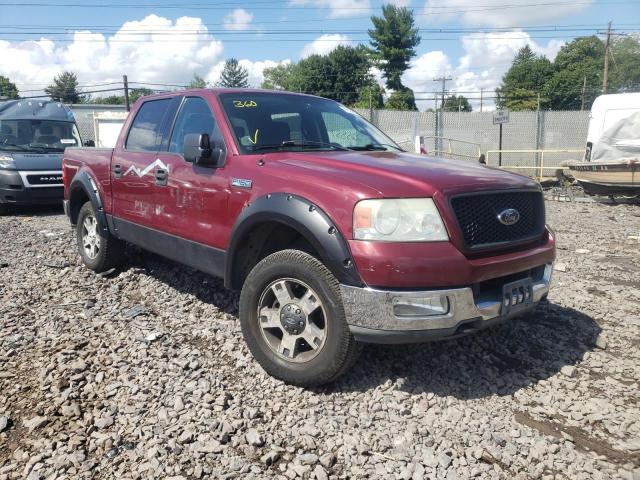 FORD F-150 2004 with VIN 1FTPW14504KD23662 - Photo from auction