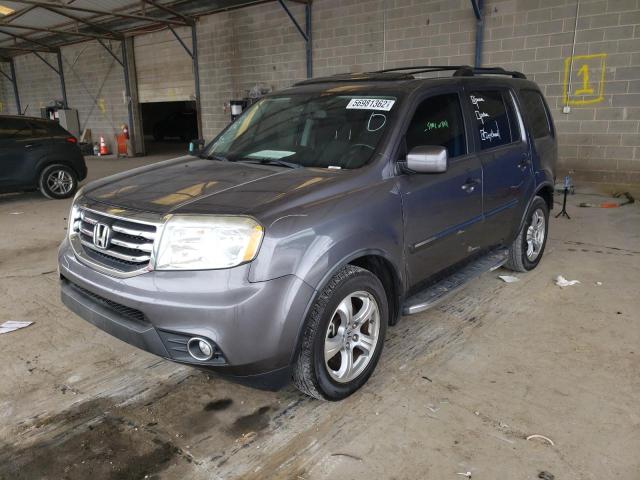 Photo 2 from auction – 2014 HONDA PILOT EXL with VIN 5FNYF3H56EB028915