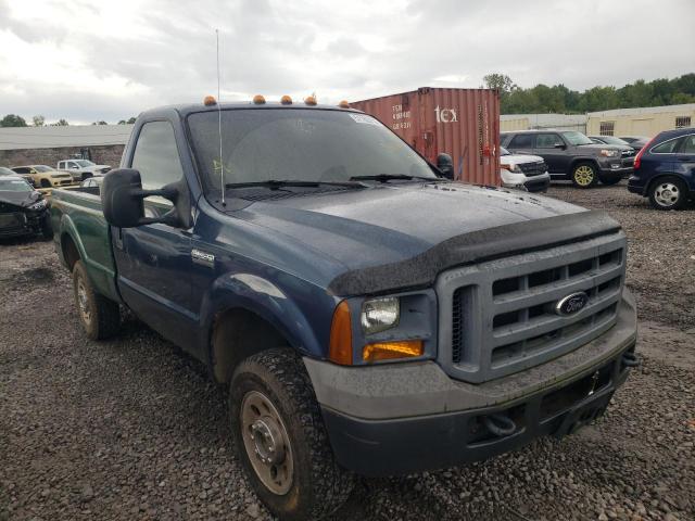 FORD F250 SUPER 2005 with VIN 1FTNF21555EA85177 - Photo from auction