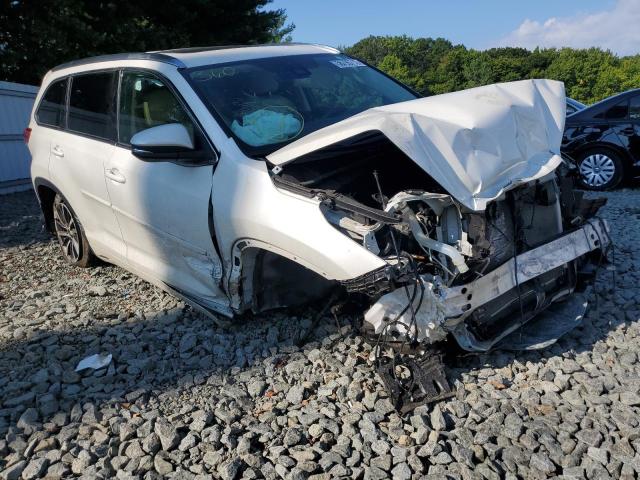 TOYOTA HIGHLANDER 2018 with VIN 5TDJZRFHXJS884071 - Photo from auction