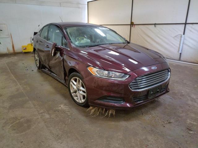 FORD FUSION SE 2013 with VIN 3FA6P0H74DR213102 - Photo from auction